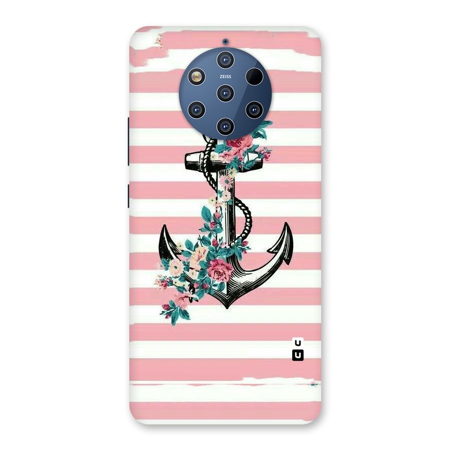 Floral Anchor Back Case for Nokia 9 PureView