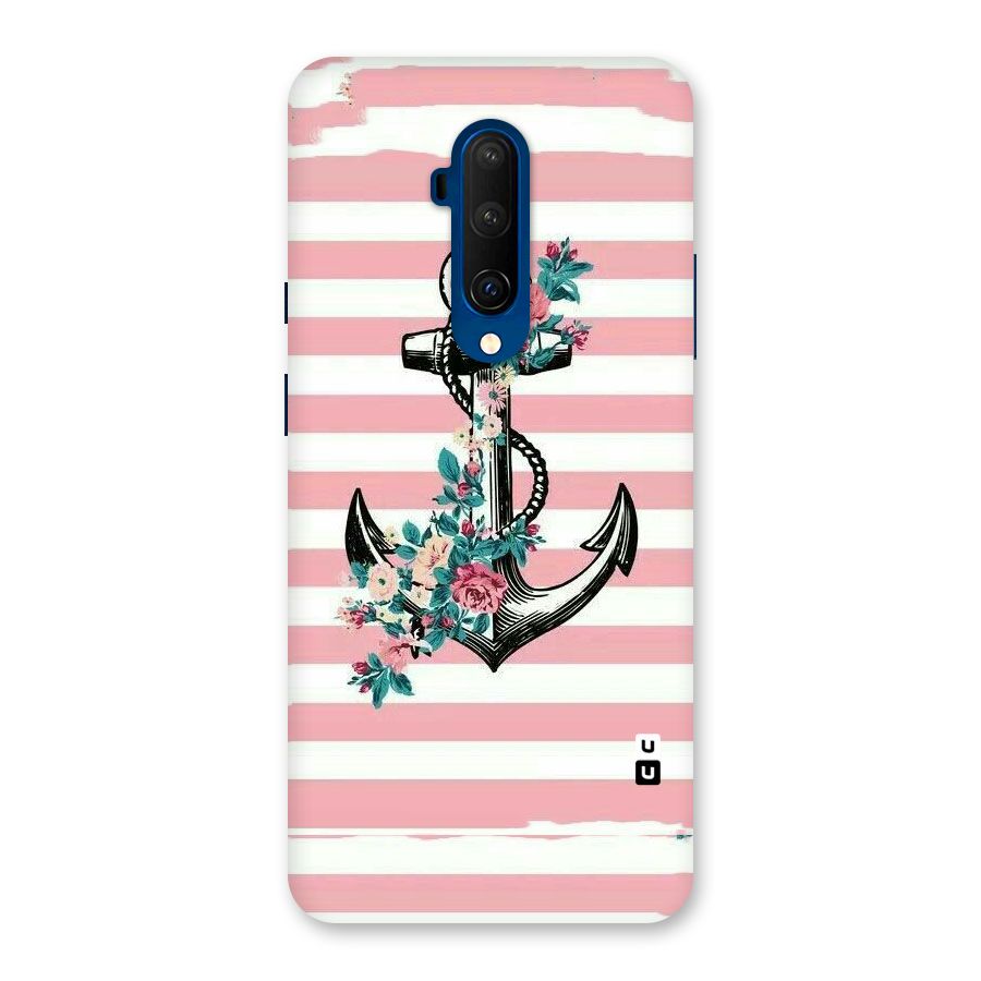 Floral Anchor Back Case for OnePlus 7T Pro