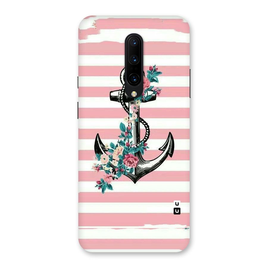 Floral Anchor Back Case for OnePlus 7 Pro