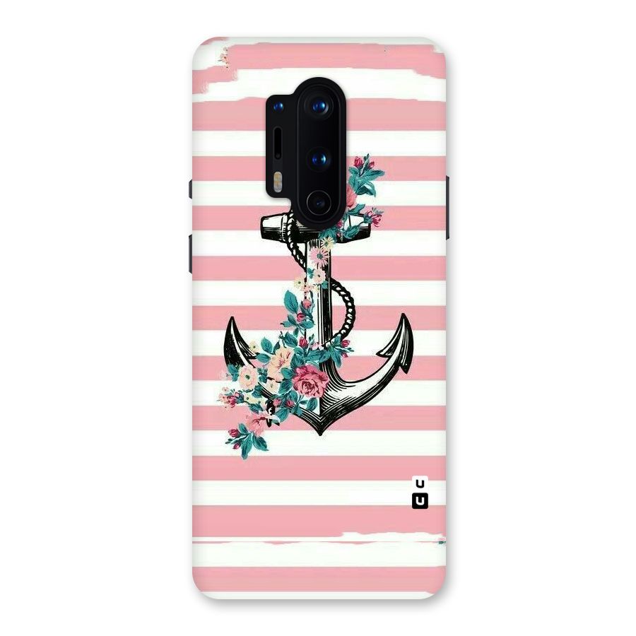 Floral Anchor Back Case for OnePlus 8 Pro