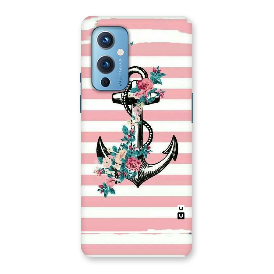 Floral Anchor Back Case for OnePlus 9