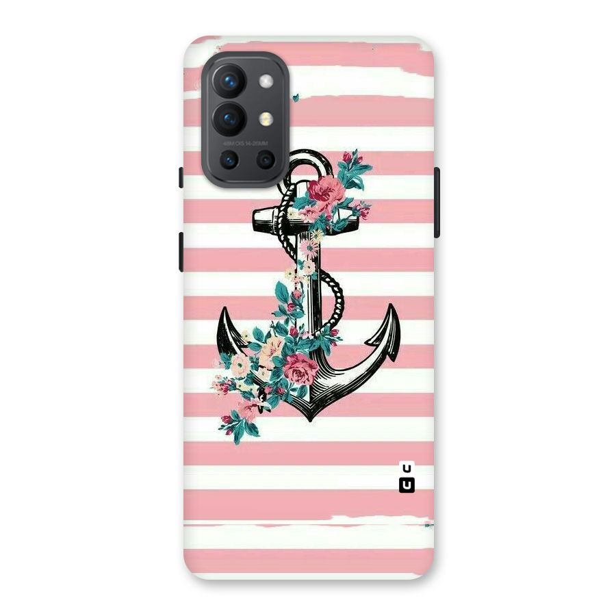 Floral Anchor Back Case for OnePlus 9R