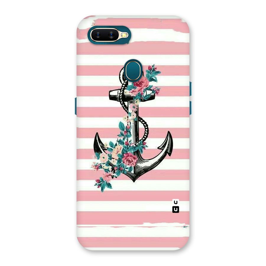 Floral Anchor Back Case for Oppo A11k
