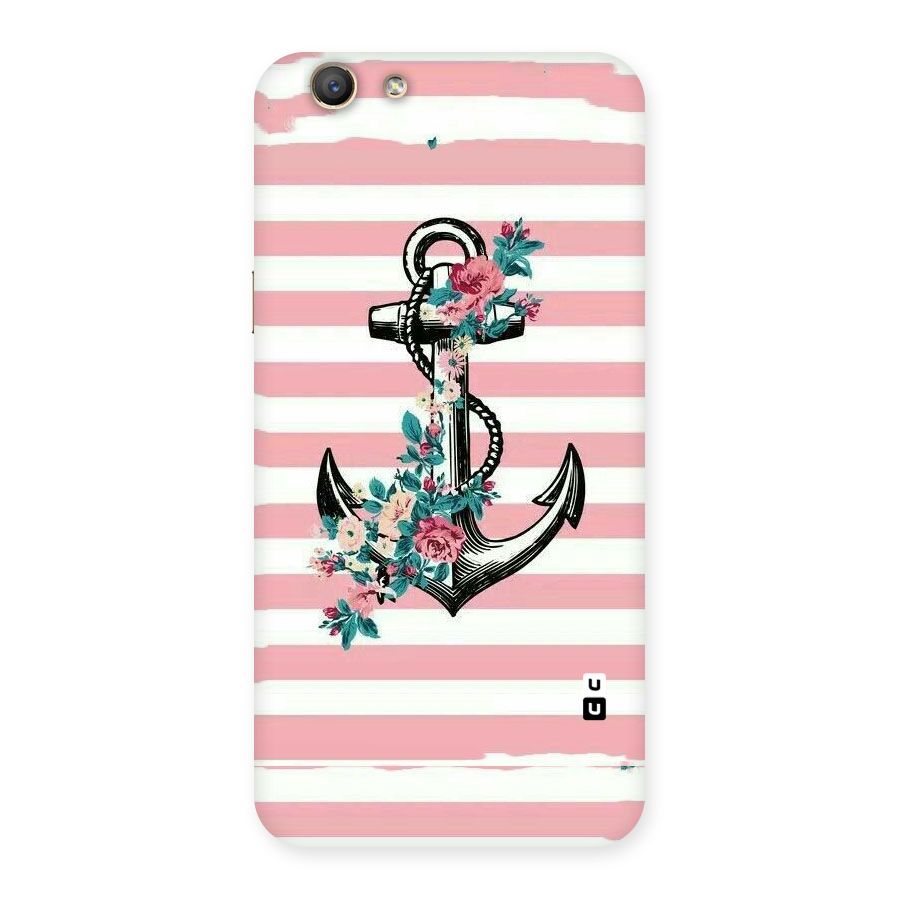 Floral Anchor Back Case for Oppo A59