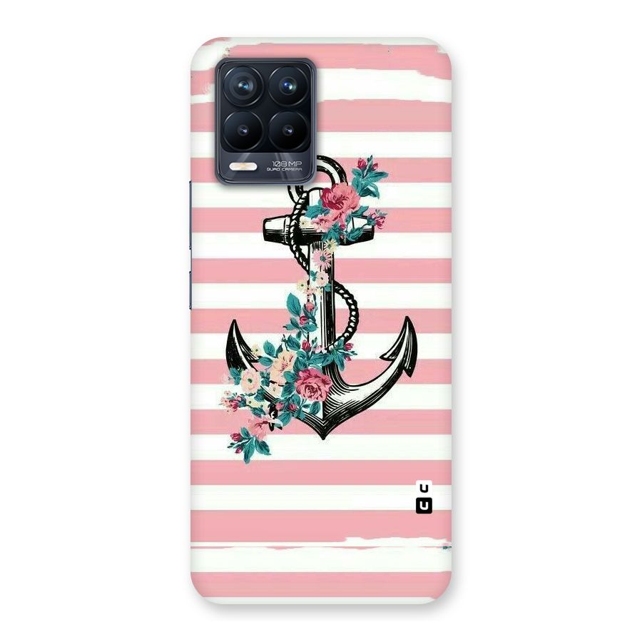 Floral Anchor Back Case for Realme 8 Pro