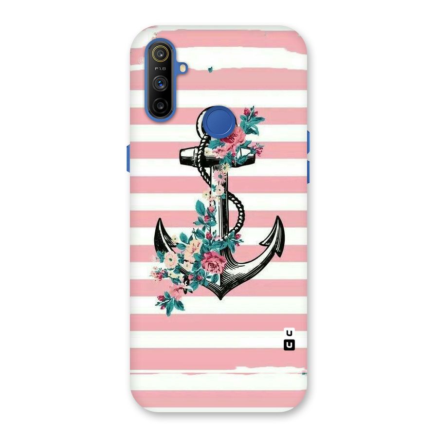 Floral Anchor Back Case for Realme Narzo 10A