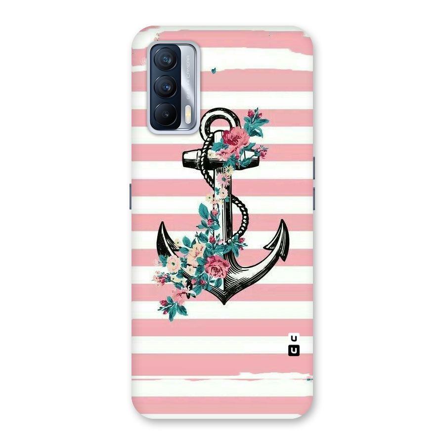 Floral Anchor Back Case for Realme X7