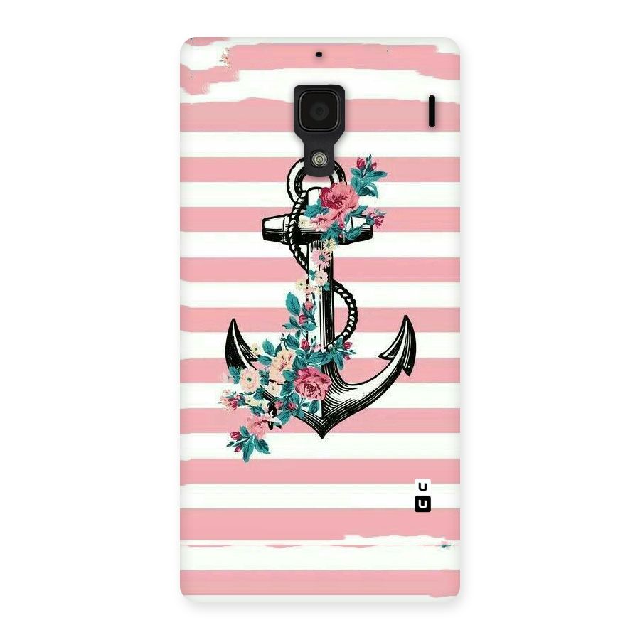 Floral Anchor Back Case for Redmi 1S