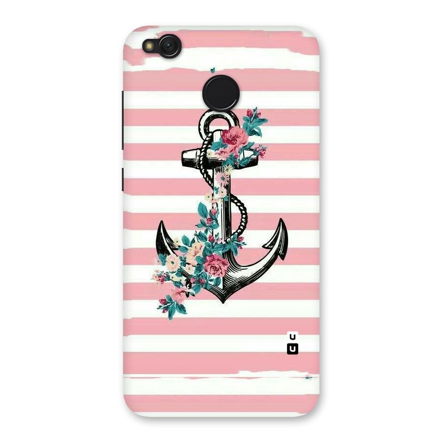 Floral Anchor Back Case for Redmi 4
