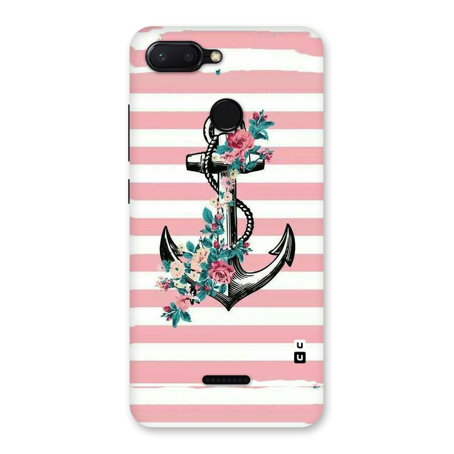 Floral Anchor Back Case for Redmi 6