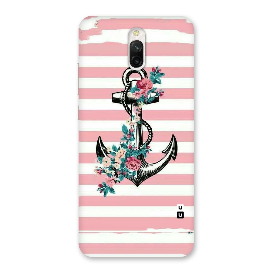 Floral Anchor Back Case for Redmi 8A Dual