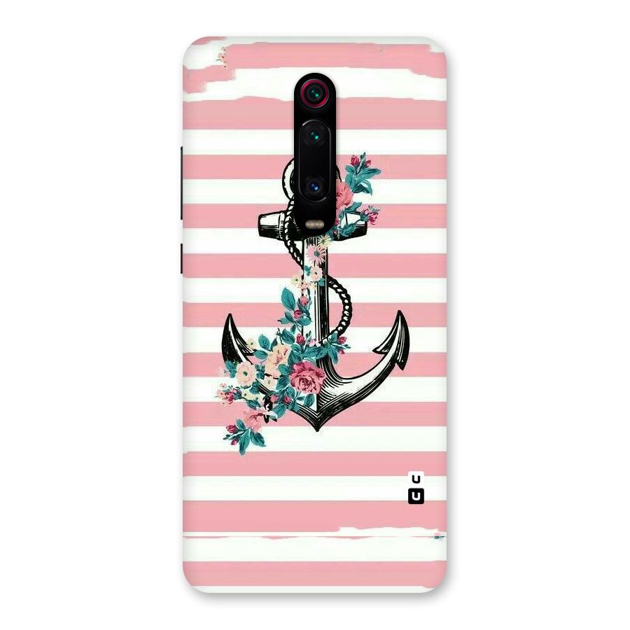 Floral Anchor Back Case for Redmi K20
