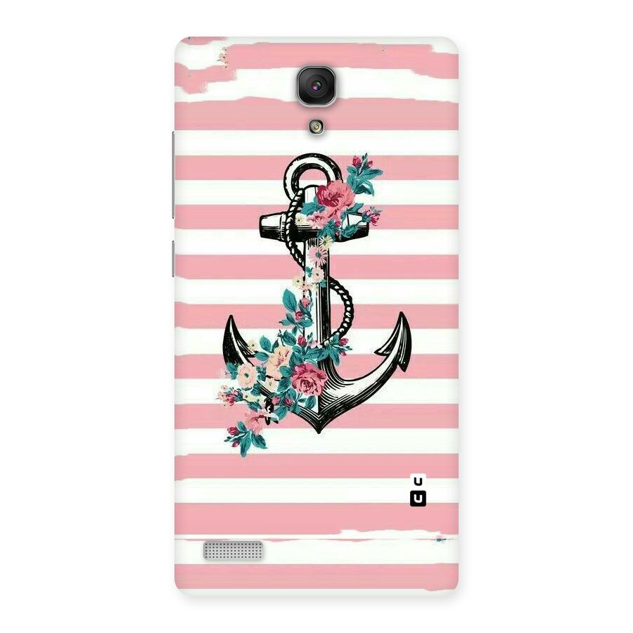 Floral Anchor Back Case for Redmi Note Prime