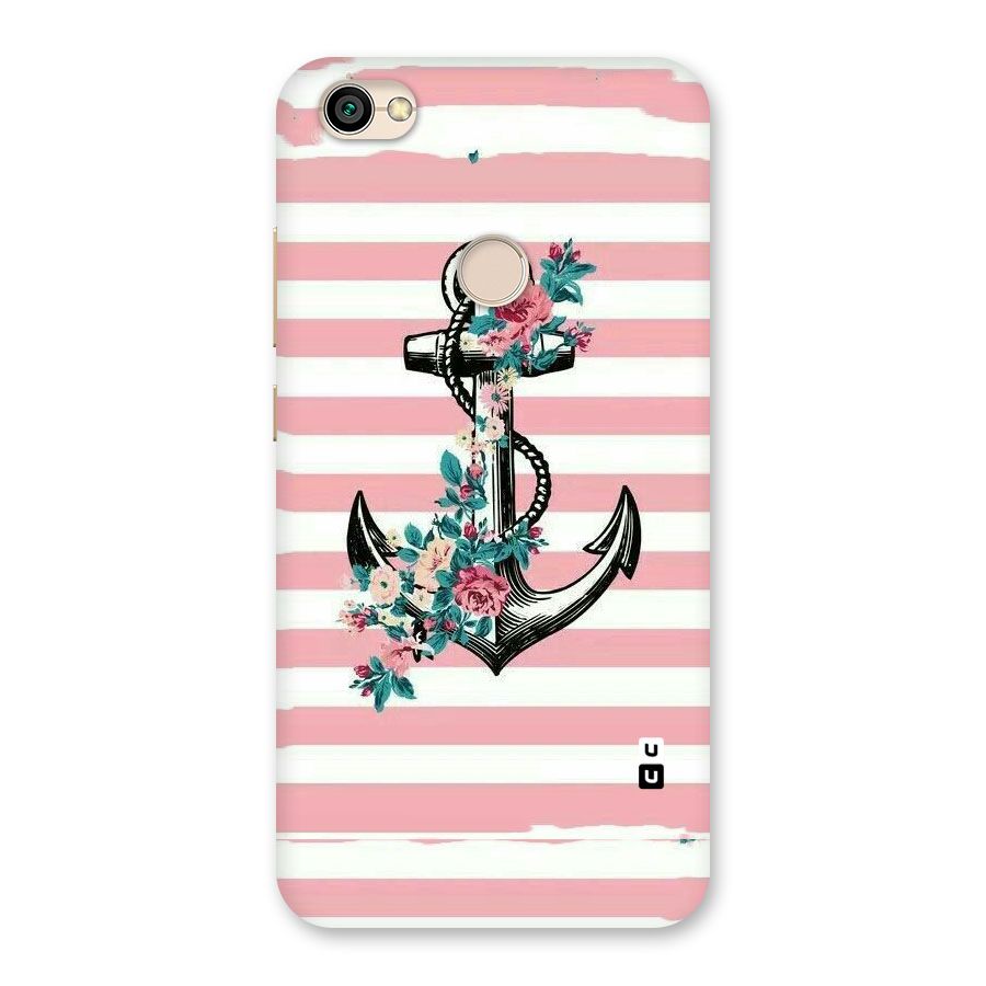Floral Anchor Back Case for Redmi Y1 2017