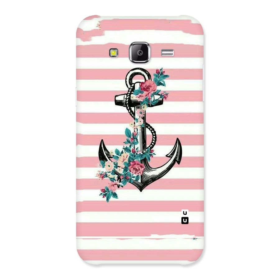 Floral Anchor Back Case for Samsung Galaxy J2 Prime