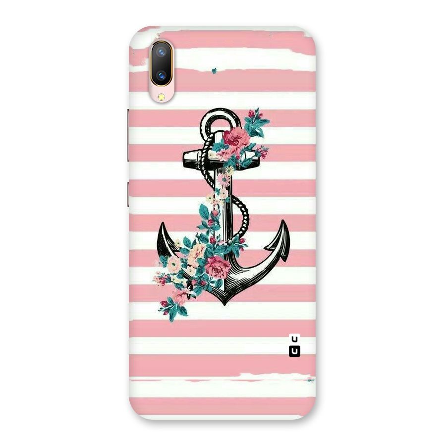 Floral Anchor Back Case for Vivo V11 Pro