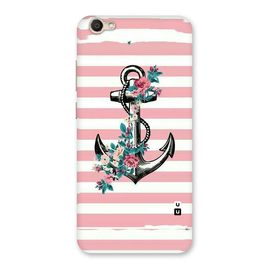 Floral Anchor Back Case for Vivo V5