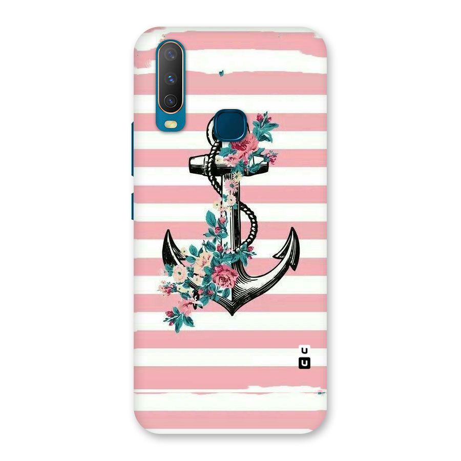 Floral Anchor Back Case for Vivo Y17