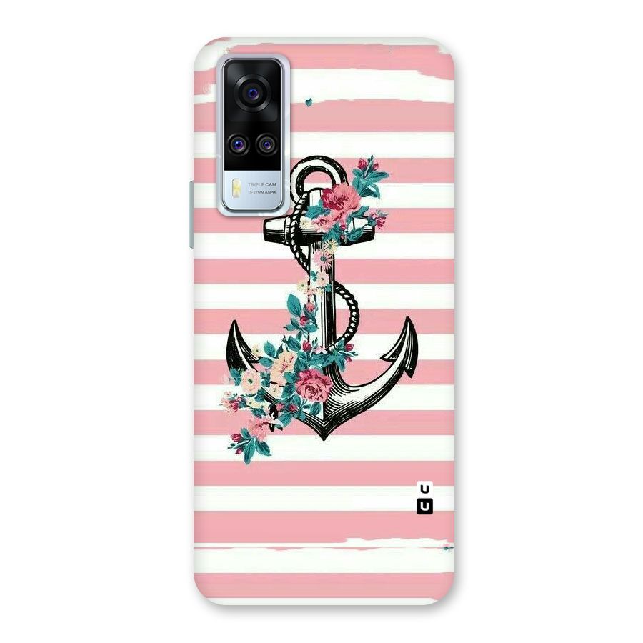 Floral Anchor Back Case for Vivo Y31
