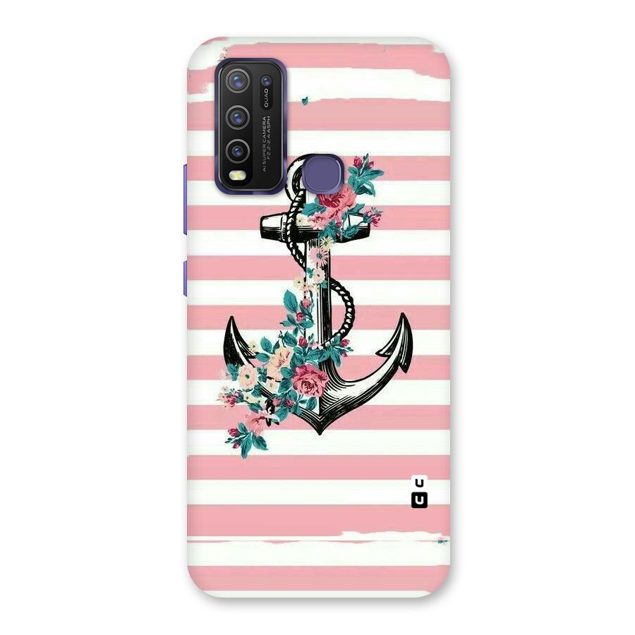 Floral Anchor Back Case for Vivo Y50