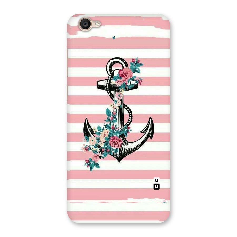 Floral Anchor Back Case for Vivo Y55s