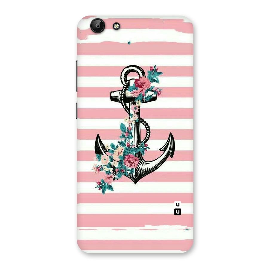 Floral Anchor Back Case for Vivo Y69