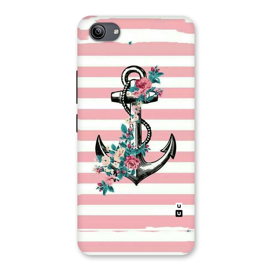 Floral Anchor Back Case for Vivo Y81i