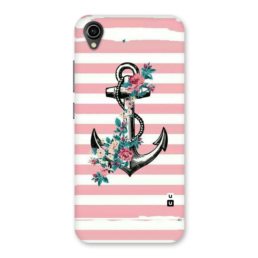 Floral Anchor Back Case for Vivo Y90