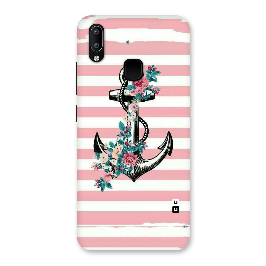 Floral Anchor Back Case for Vivo Y93