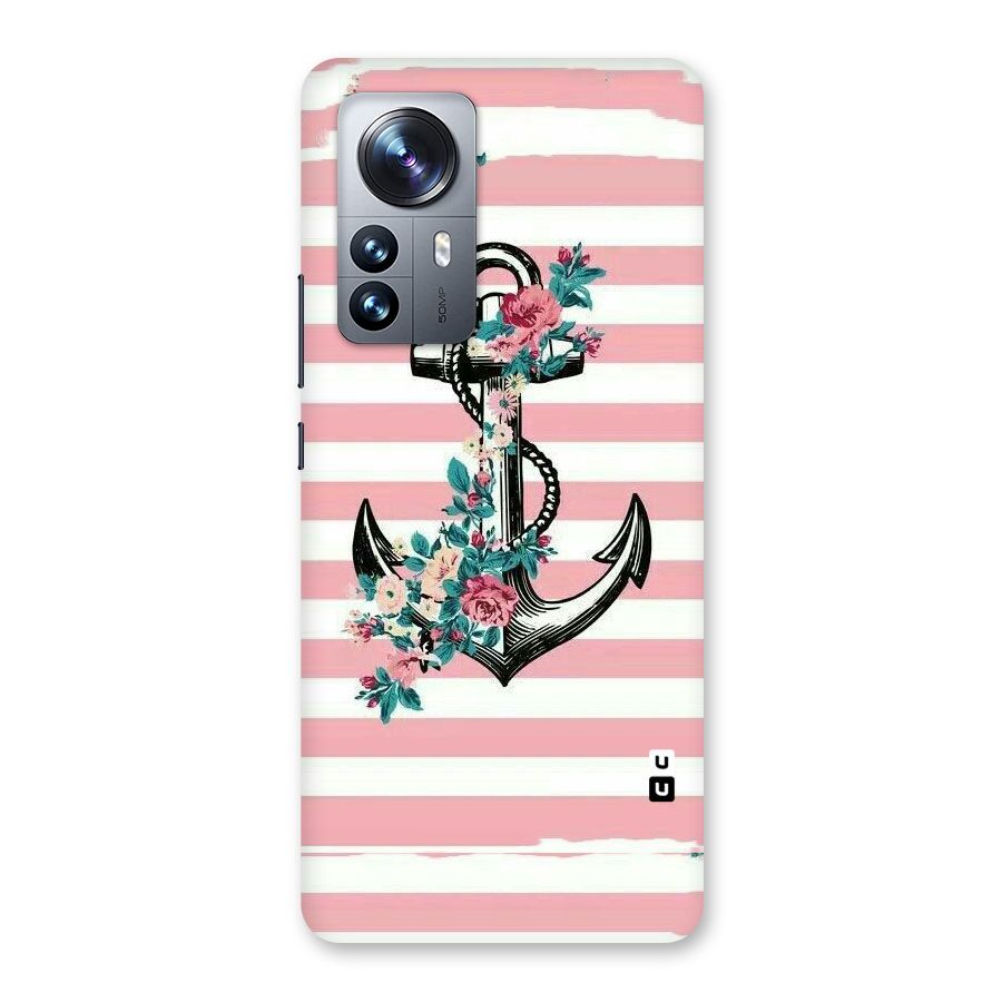 Floral Anchor Back Case for Xiaomi 12 Pro