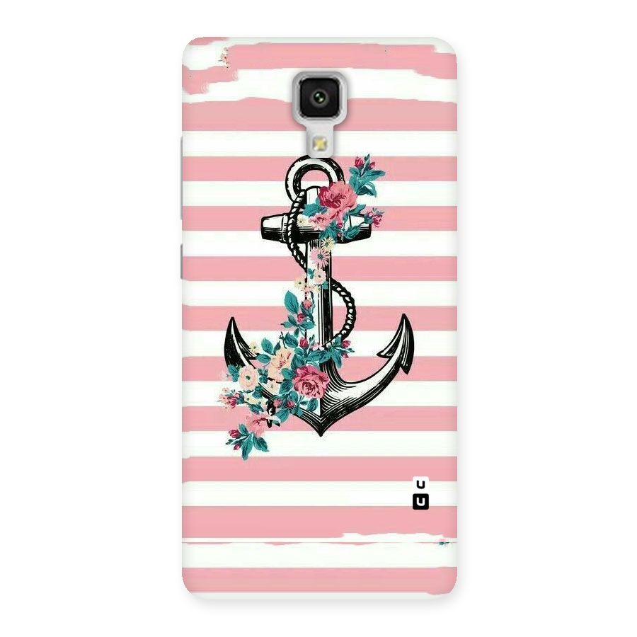 Floral Anchor Back Case for Xiaomi Mi 4
