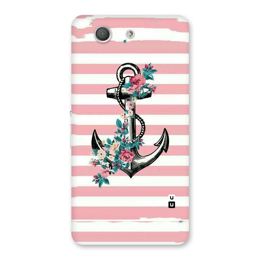 Floral Anchor Back Case for Xperia Z3 Compact