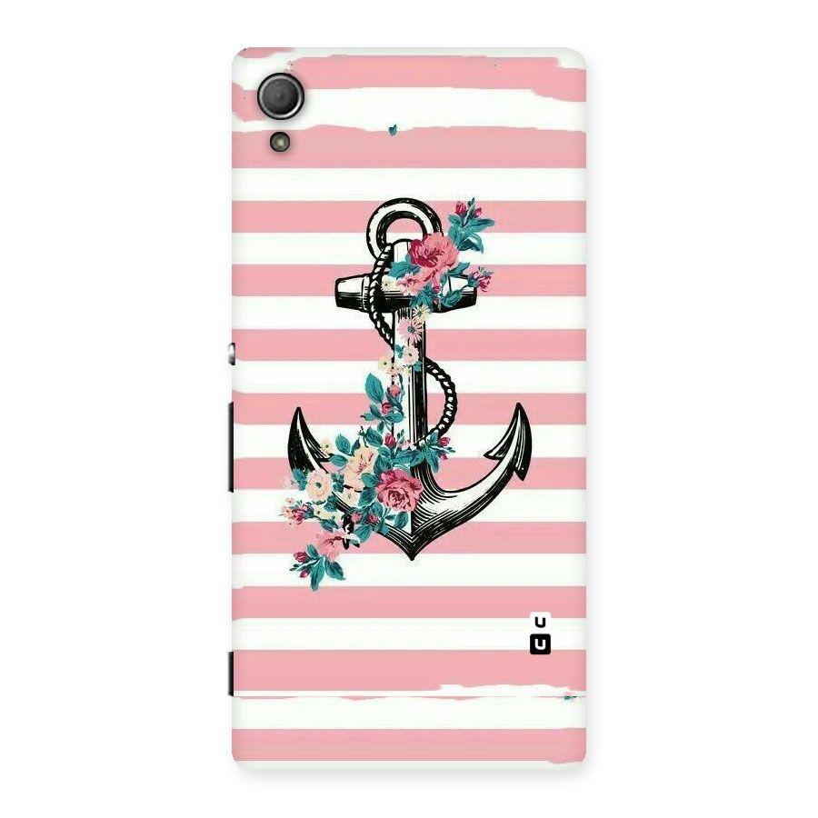Floral Anchor Back Case for Xperia Z4