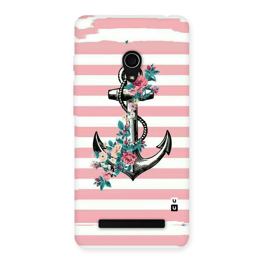 Floral Anchor Back Case for Zenfone 5