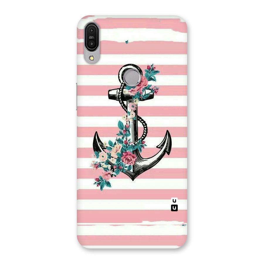 Floral Anchor Back Case for Zenfone Max Pro M1