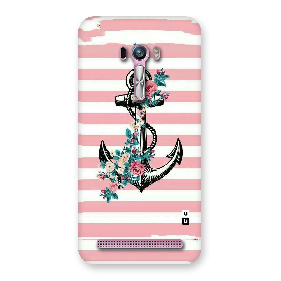 Floral Anchor Back Case for Zenfone Selfie