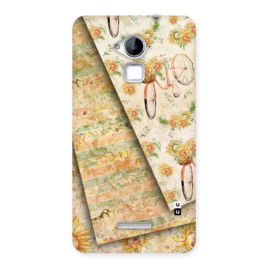 Floral Bicycle Back Case for Coolpad Note 3