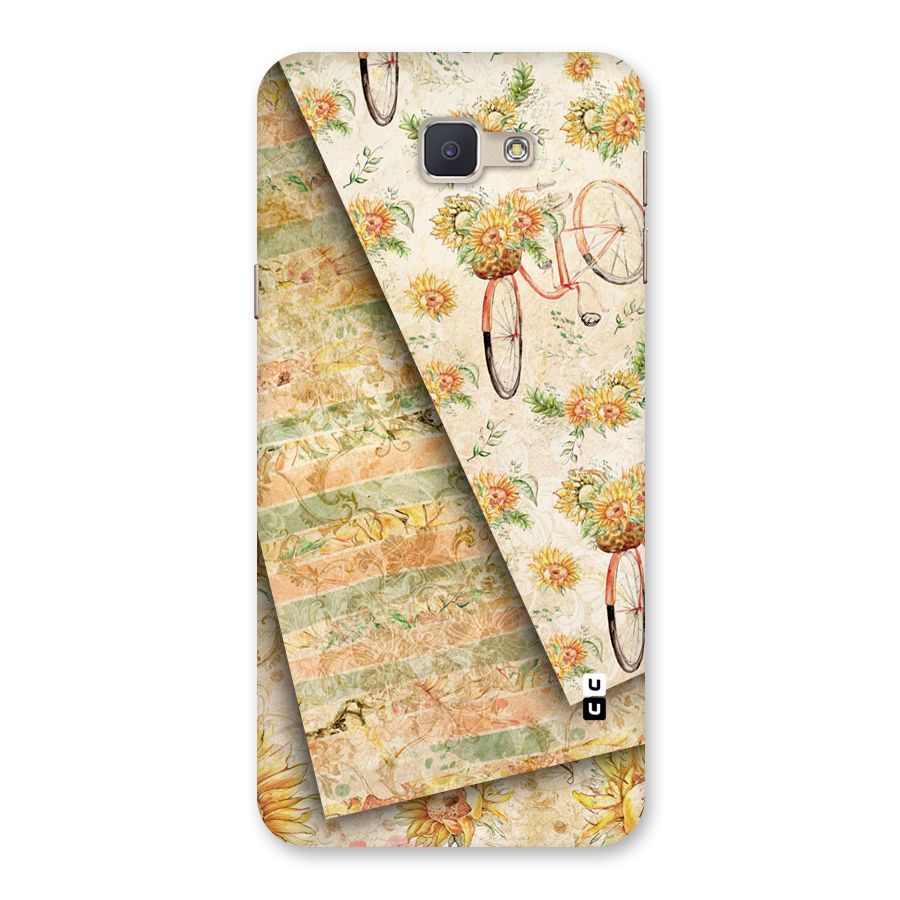 Floral Bicycle Back Case for Galaxy J5 Prime