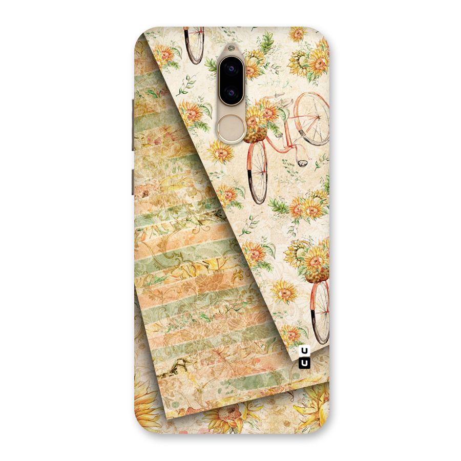 Floral Bicycle Back Case for Honor 9i