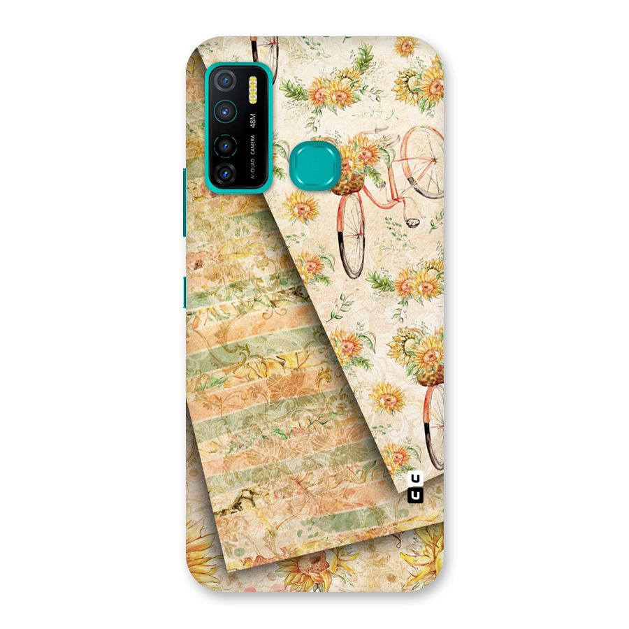Floral Bicycle Back Case for Infinix Hot 9 Pro