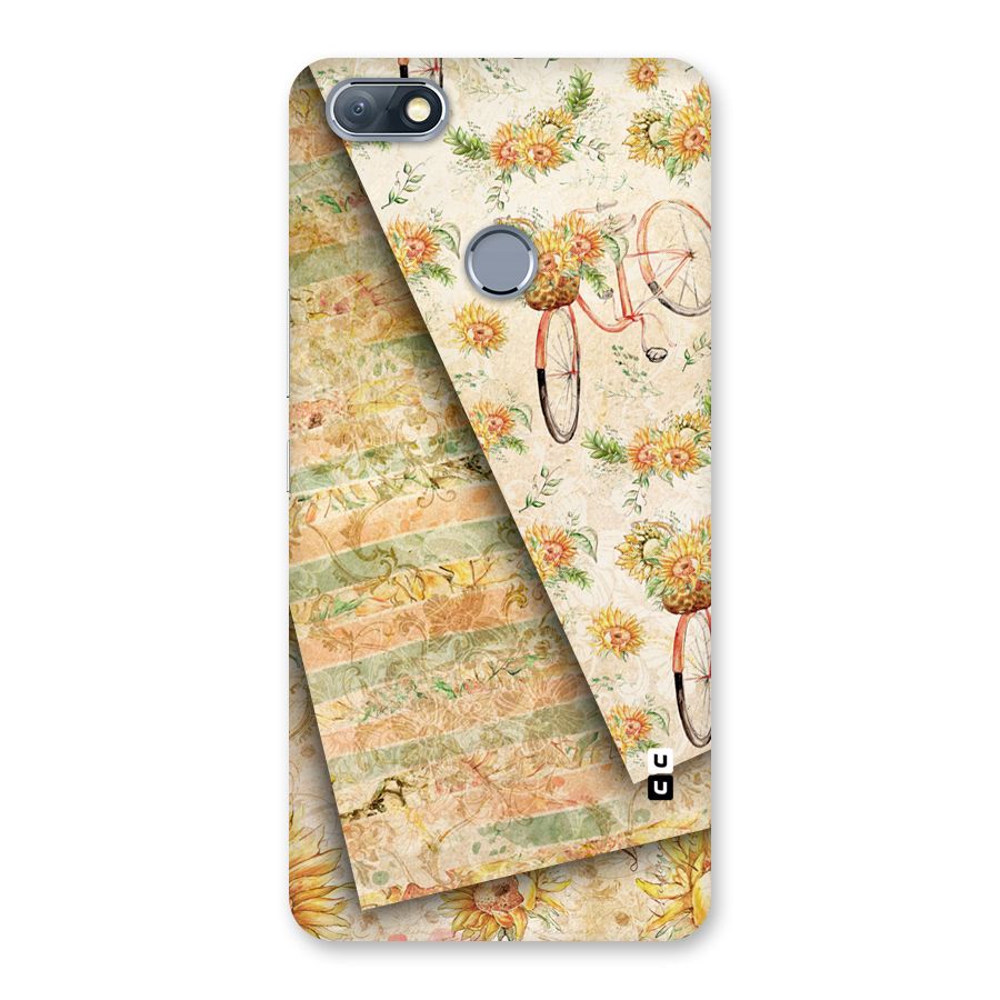 Floral Bicycle Back Case for Infinix Note 5