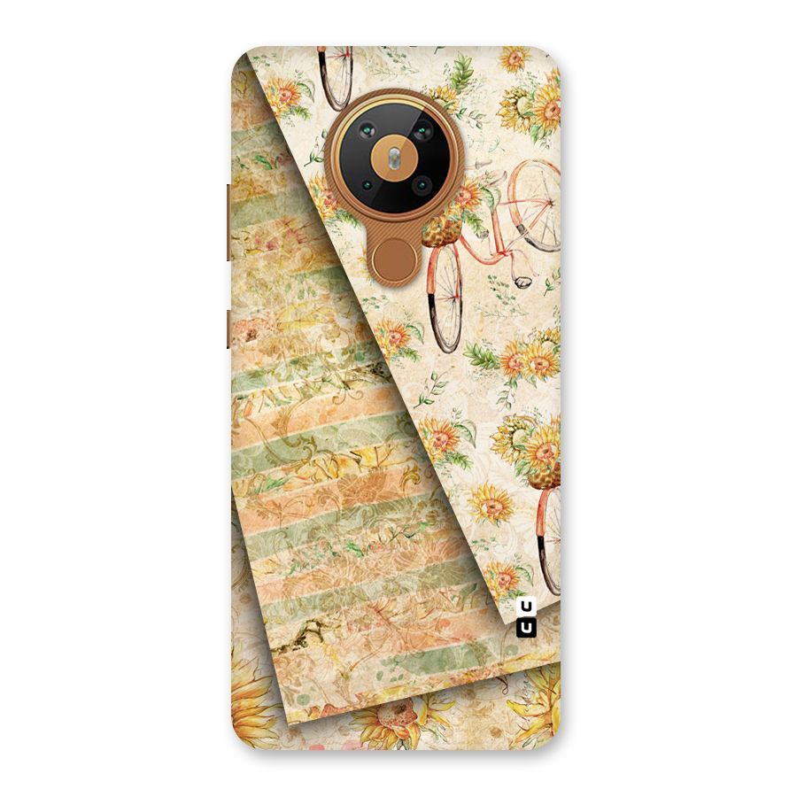 Floral Bicycle Back Case for Nokia 5.3