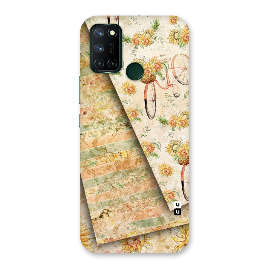 Floral Bicycle Back Case for Realme 7i