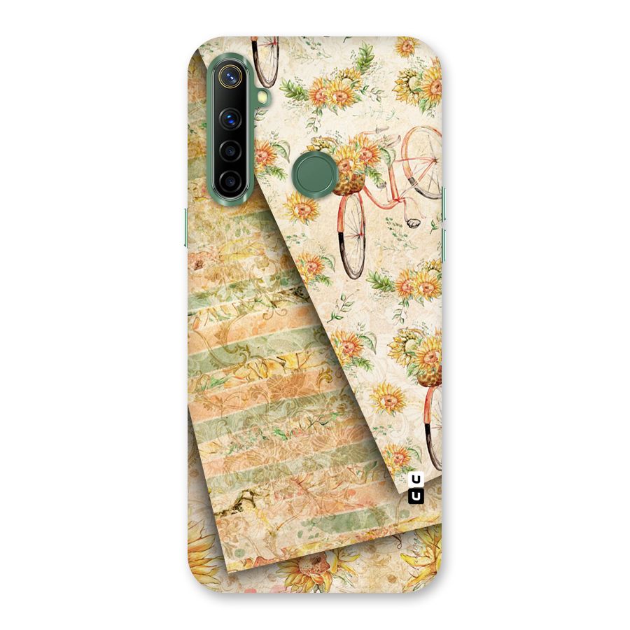 Floral Bicycle Back Case for Realme Narzo 10