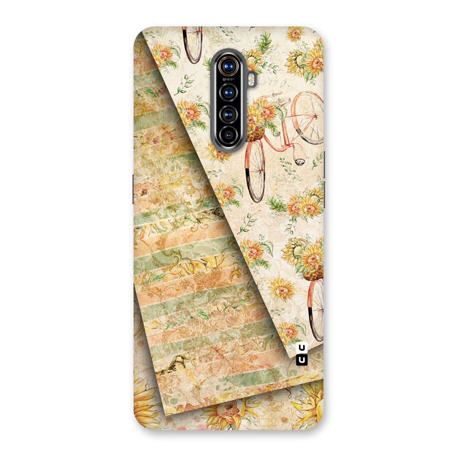 Floral Bicycle Back Case for Realme X2 Pro