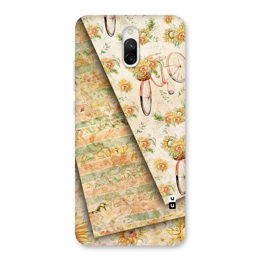 Floral Bicycle Back Case for Redmi 8A Dual
