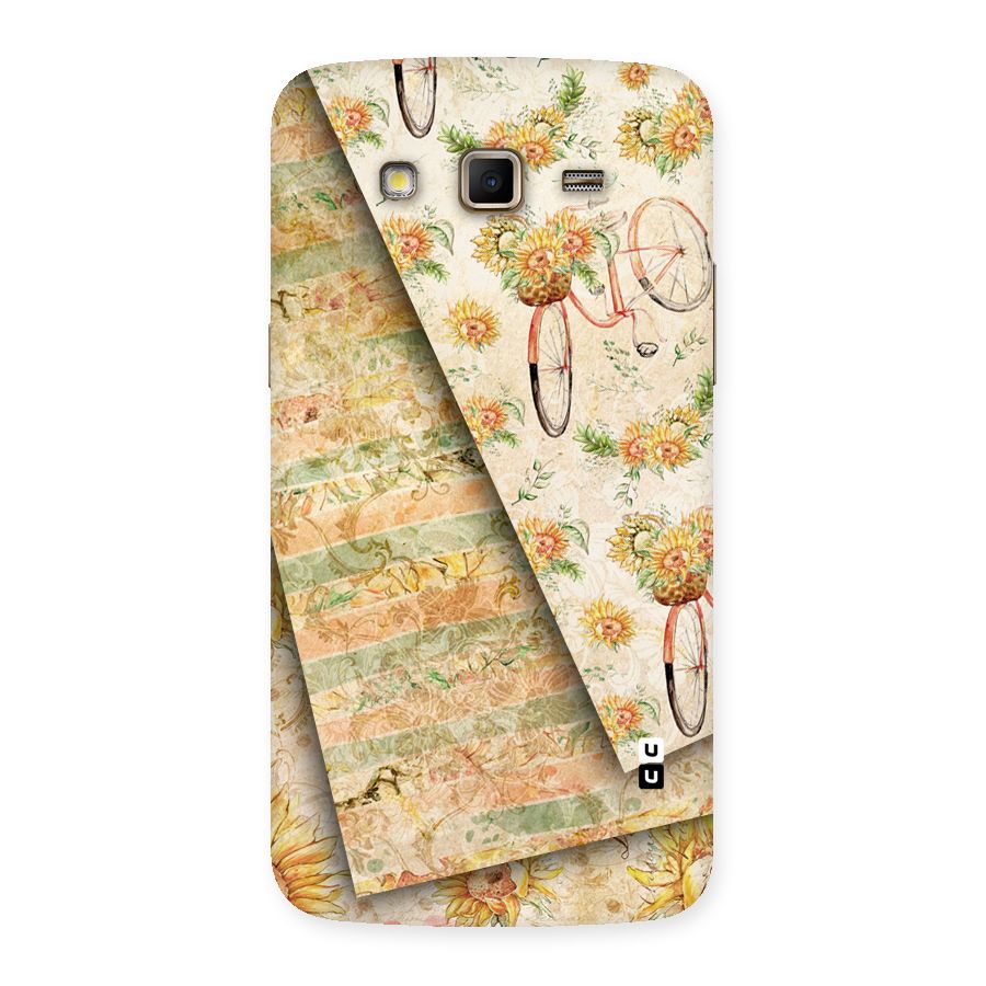 Floral Bicycle Back Case for Samsung Galaxy Grand 2