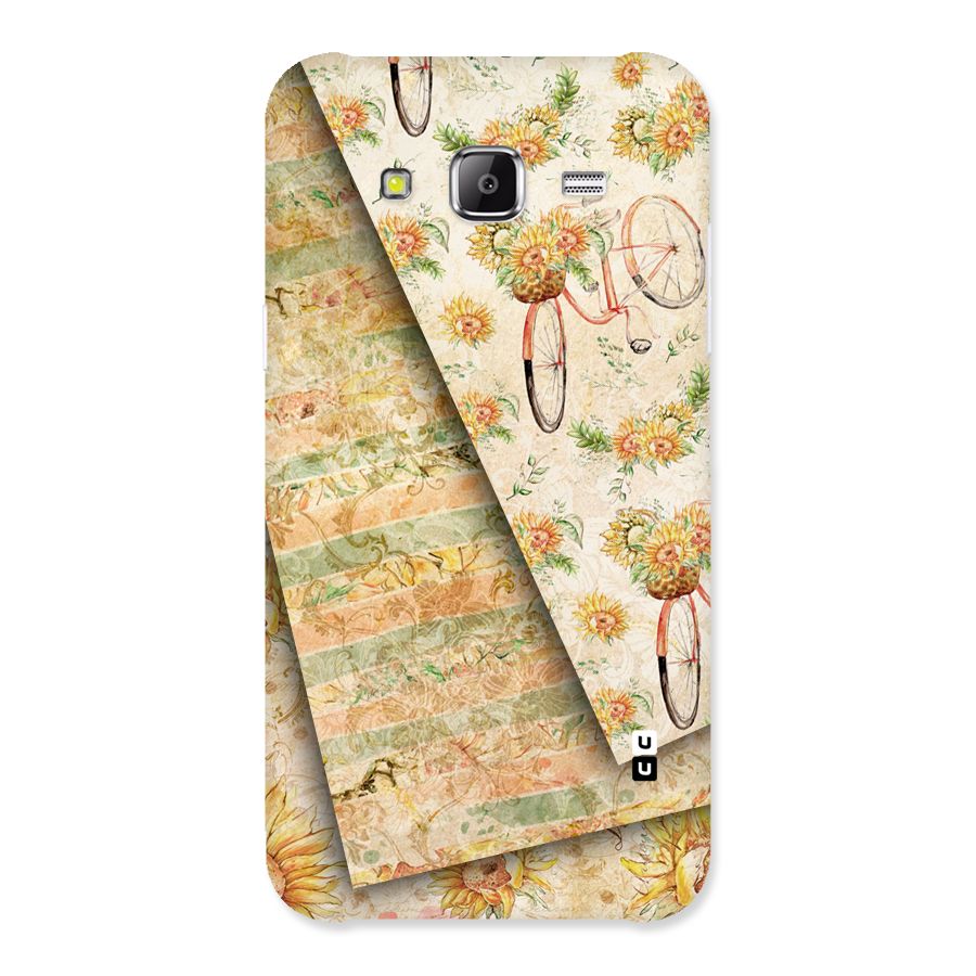 Floral Bicycle Back Case for Samsung Galaxy J2 Prime