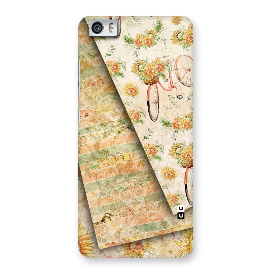 Floral Bicycle Back Case for Xiaomi Redmi Mi5