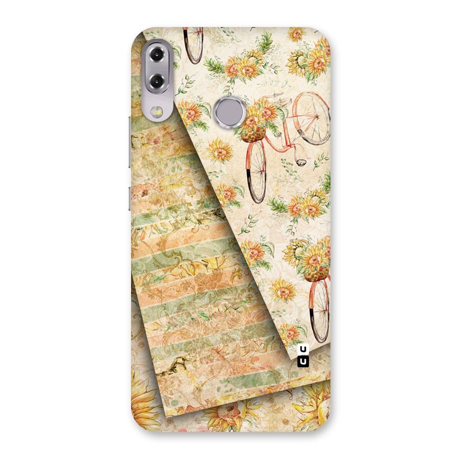 Floral Bicycle Back Case for Zenfone 5Z